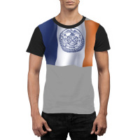 New York Flag Graphic T-shirt | Artistshot