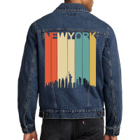 New York Vintage Men Denim Jacket | Artistshot