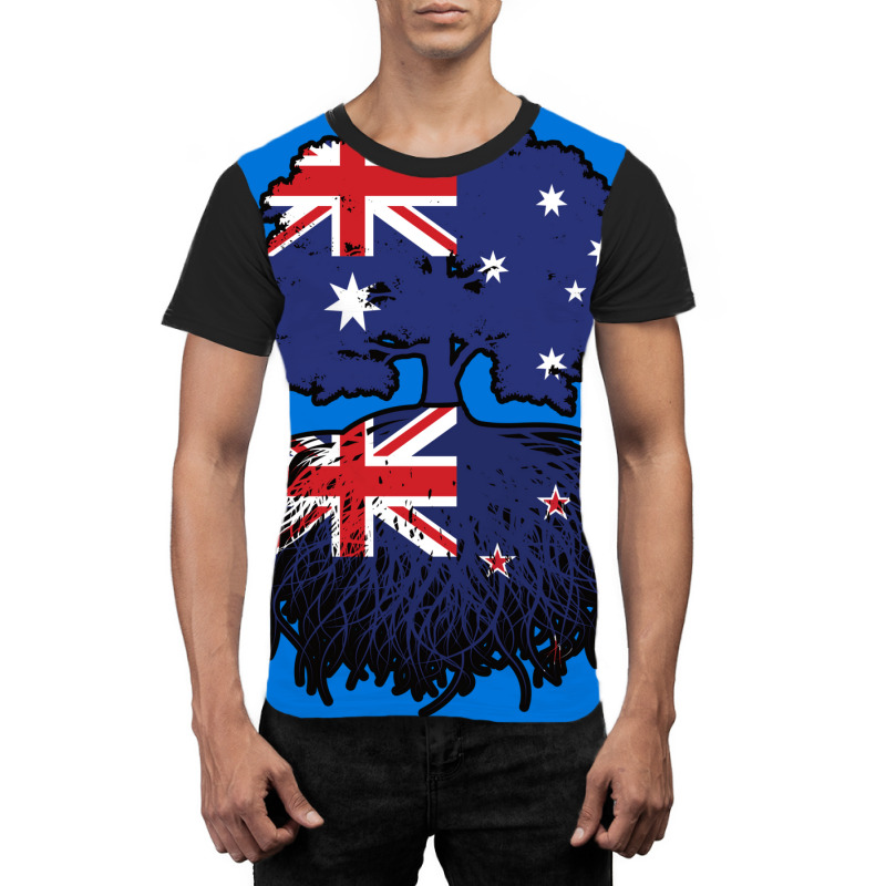 New Zealand New Zealander Australian Australia Tre Graphic T-shirt | Artistshot