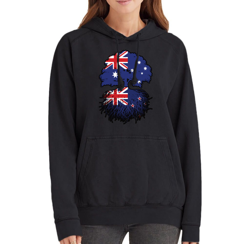 New Zealand New Zealander Australian Australia Tre Vintage Hoodie | Artistshot