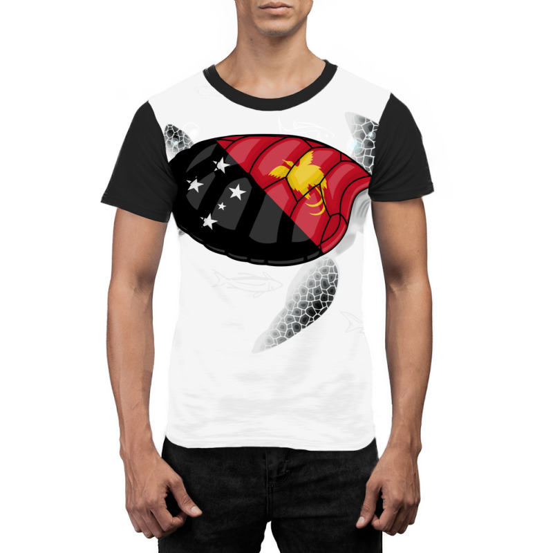 Papua New Guinea Turtle Graphic T-shirt by salayobatrazf | Artistshot