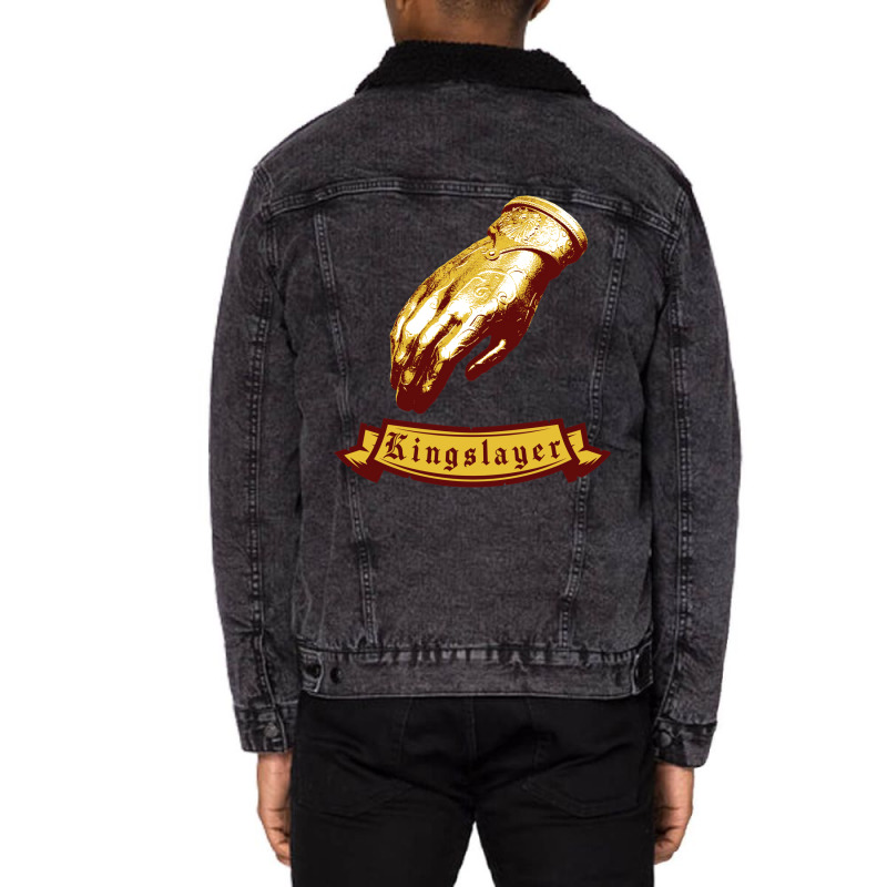 Jaime Lannister   Kingslayer Got Unisex Sherpa-lined Denim Jacket | Artistshot