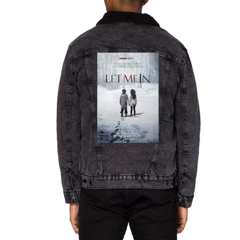 Let Me In Movie Horror Unisex Sherpa-lined Denim Jacket | Artistshot