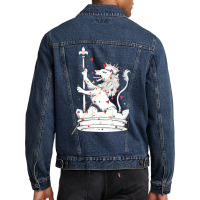 King Lion. Men Denim Jacket | Artistshot