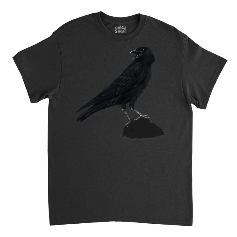 Nights Crow Classic T-shirt by onyekaafeku4 | Artistshot