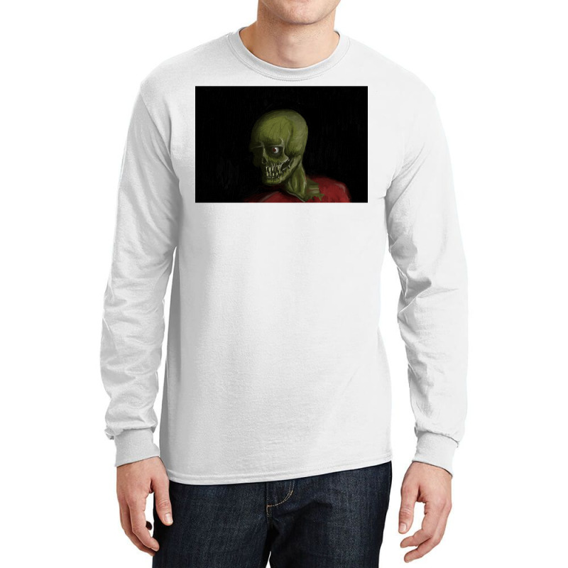 Zombie Oil Painting Long Sleeve Shirts | Artistshot