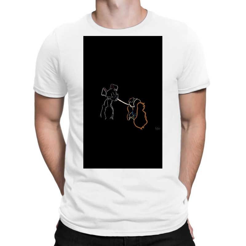 Lady And The Tramp T-Shirt by Abregooi | Artistshot