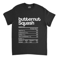 Butternut Squash Nutrition Facts Thanksgiving Christmas Food Classic T-shirt | Artistshot