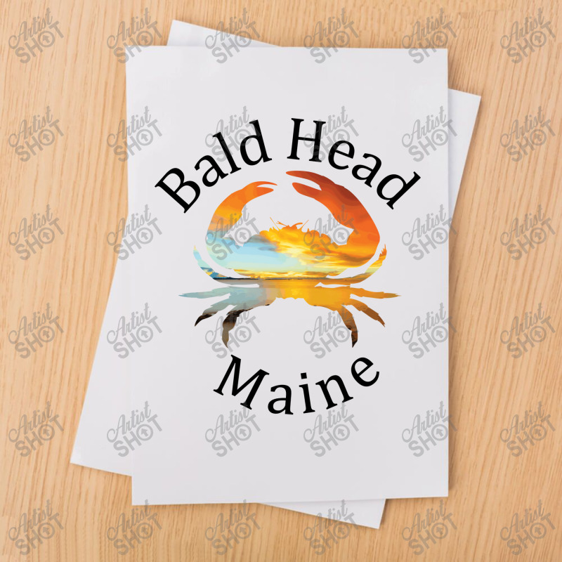 Bald Head Maine Travel Sublimation Transfer | Artistshot