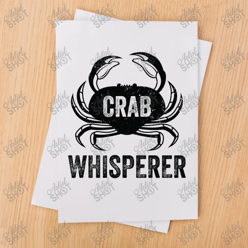 Crab Whisperer Vintage Crab Hunting Fishing Funny Sublimation Transfer | Artistshot