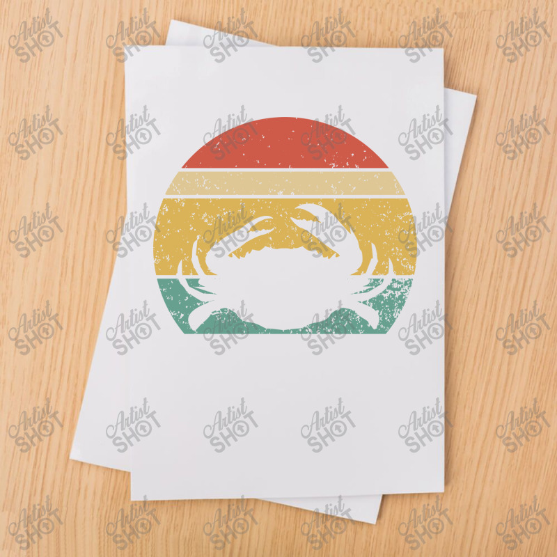 Cool Retro Vintage Crab Hippie Sublimation Transfer | Artistshot