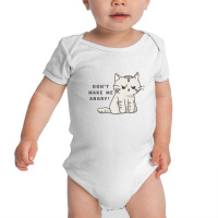 Angry Cat Baby Bodysuit | Artistshot