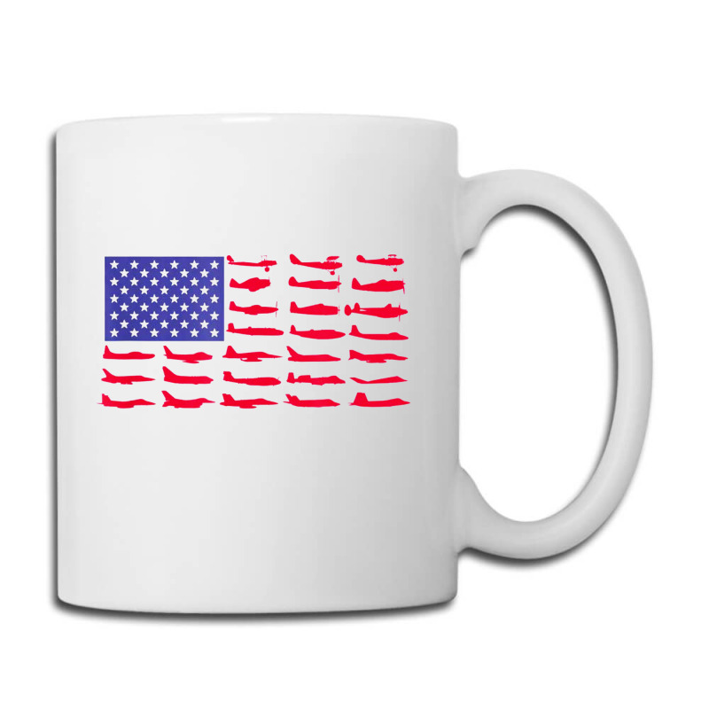 Fishing American Flag Coffee Mug | Artistshot