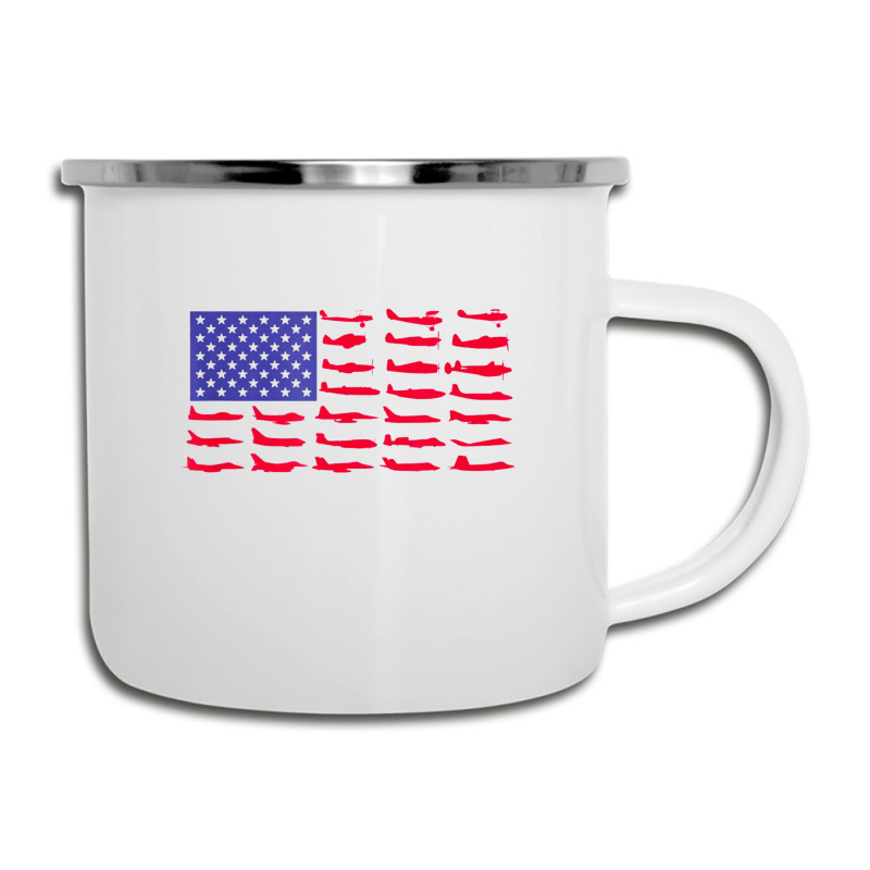 Fishing American Flag Camper Cup | Artistshot