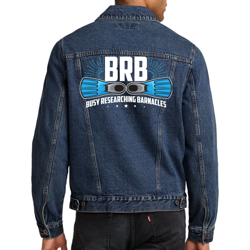 Barnacles Barnacles Barnacles Crustaceans Crustace Men Denim Jacket | Artistshot