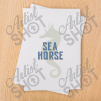 Seahorse Vintage Style Boy Sublimation Transfer | Artistshot