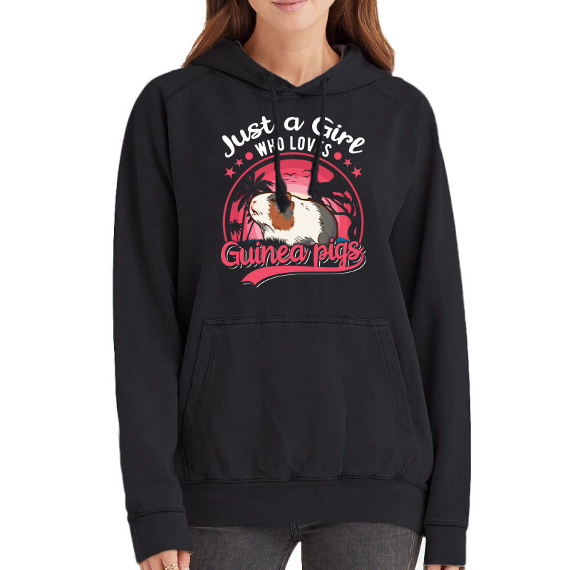 Guinea Pig Girl 80s Vintage Hoodie | Artistshot