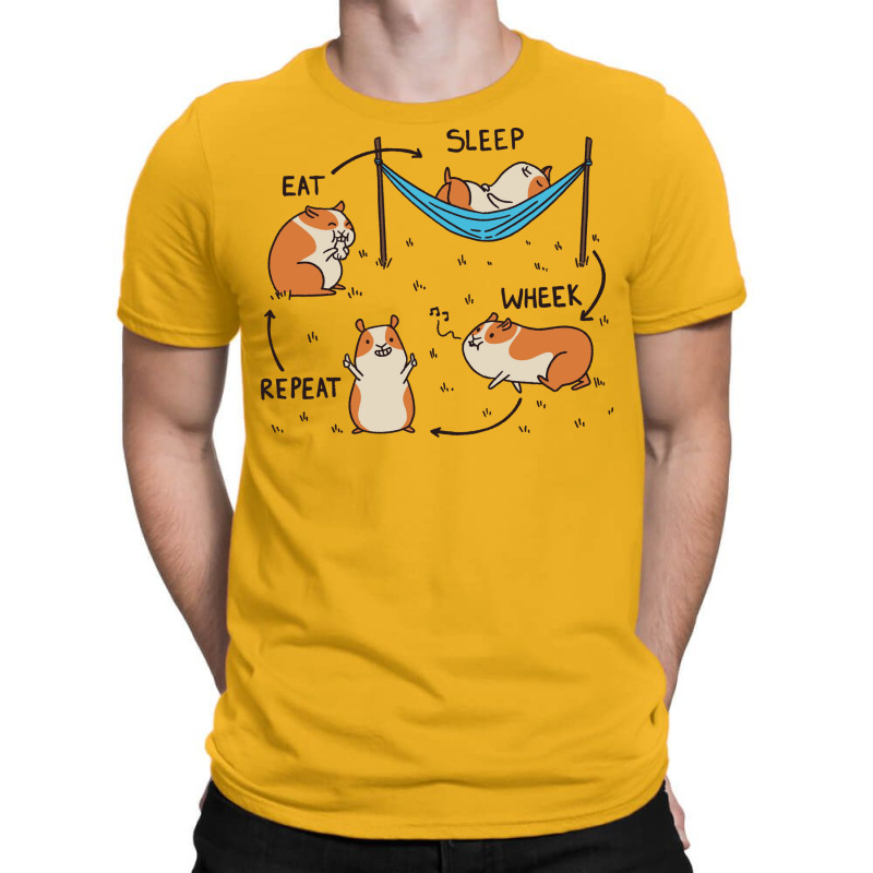 Guinea Pig Cycle Aesthetic T-shirt | Artistshot