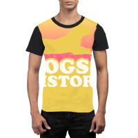 Dogs And History Gift Blue Graphic T-shirt | Artistshot