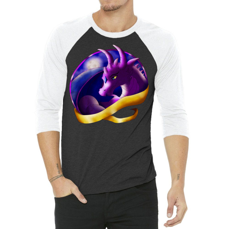 Nesting Dragon 3/4 Sleeve Shirt by gagelaajaahhw | Artistshot