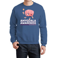 Amygdala Idea Yellow Crewneck Sweatshirt | Artistshot