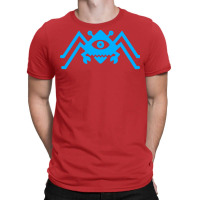 Diamond Spider Crab Bright Blue Nostalgia T-shirt | Artistshot