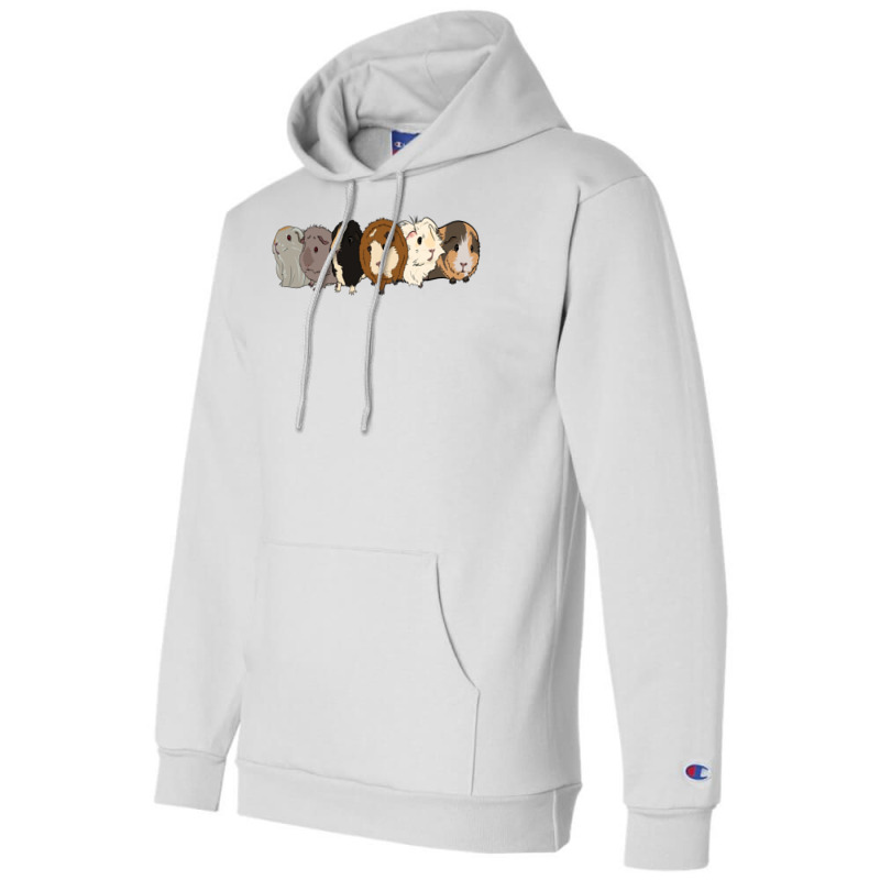 Cartoon Guinea Pig Group Nature Champion Hoodie | Artistshot