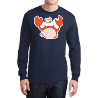 Kawaii Crab Rave Aesthetic Long Sleeve Shirts | Artistshot