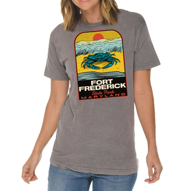 Fort Frederick State Park Md Vintage Travel Summer Vintage T-shirt | Artistshot