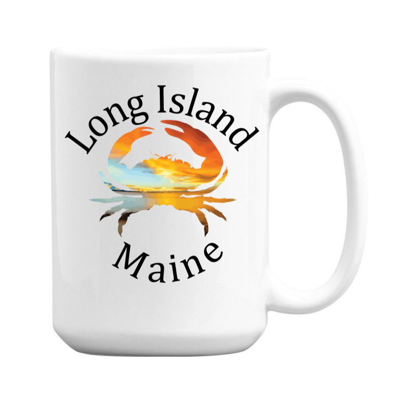 Long Island Maine Hippie 15 Oz Coffee Mug | Artistshot