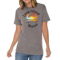 Long Island Maine Hippie Vintage T-shirt | Artistshot