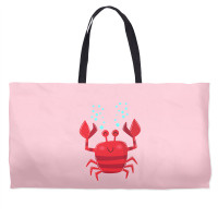 Smiling Crab Vintage Weekender Totes | Artistshot