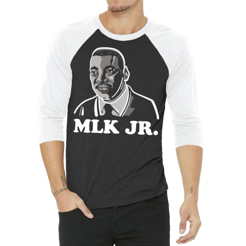 Martin Luther King Jr Funny 3/4 Sleeve Shirt by dubatrazarkc | Artistshot