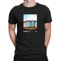 Copenhagen City Poster T-shirt | Artistshot