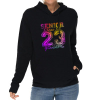 Colorful Proud Grandma Cute Heart Graduate Senior Lightweight Hoodie | Artistshot