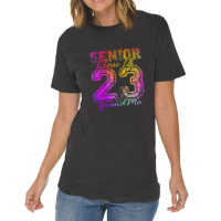 Colorful Proud Grandma Cute Heart Graduate Senior Vintage T-shirt | Artistshot