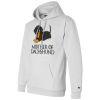 Mother Of Dachshund Black Tan Champion Hoodie | Artistshot