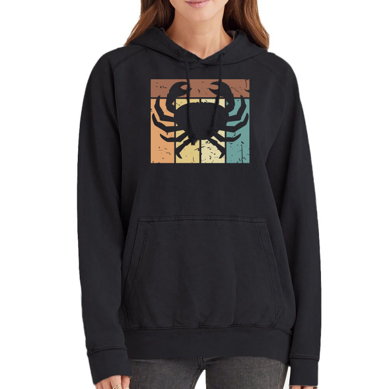 Vintage Crab Crabs Retro Crabbing Travel Vintage Hoodie | Artistshot