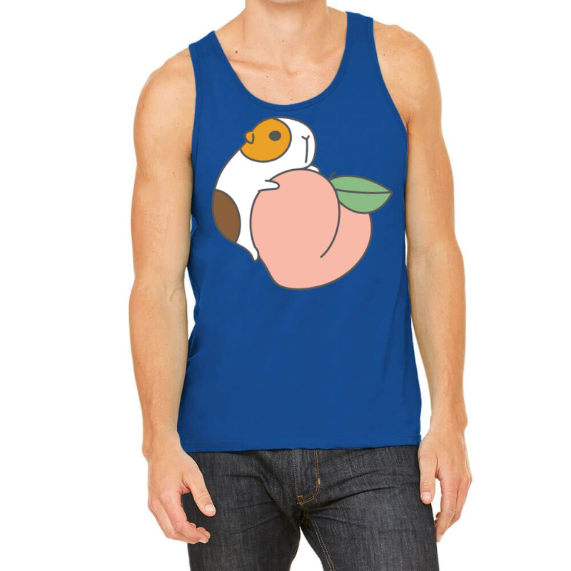 Guinea Pig And Peach Yellow Tank Top | Artistshot