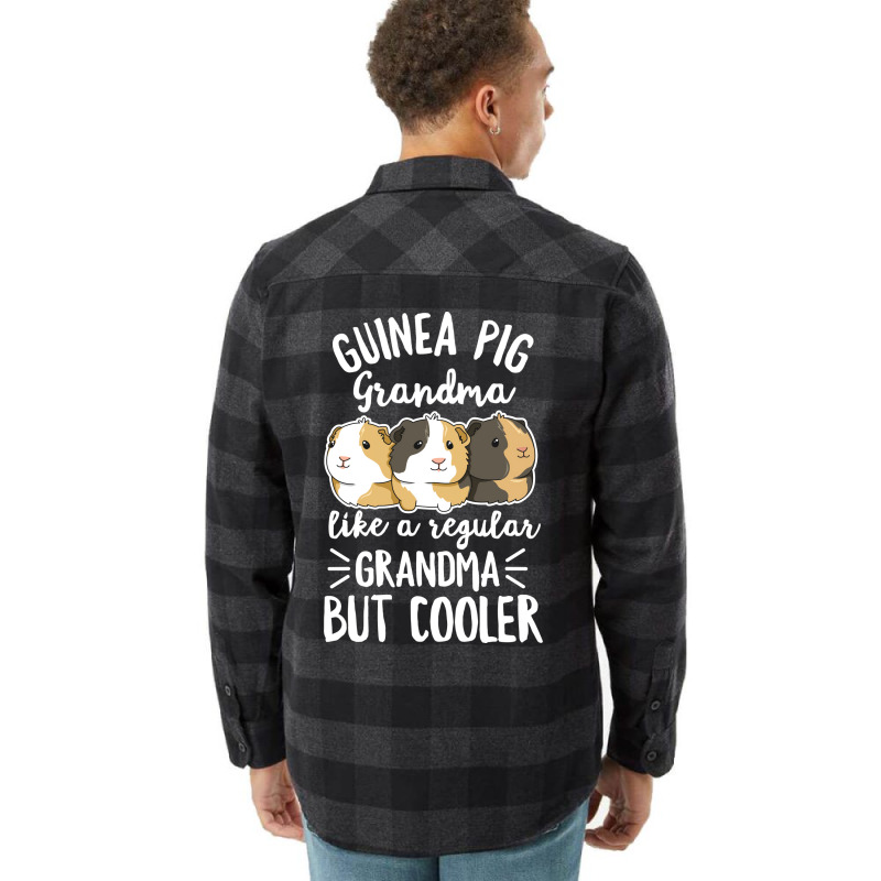 Guinea Pig Quote For Your Guinea Pig Grandma Tumbl Flannel Shirt | Artistshot