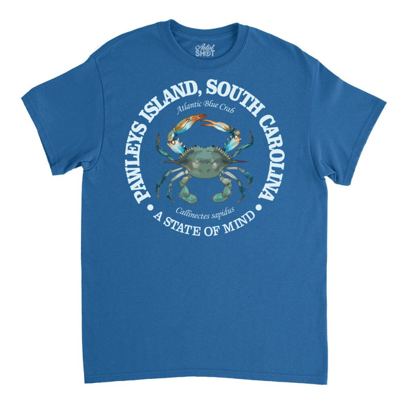 Pawleys Island Blue Crab Summer Classic T-shirt by lasliekokuuai | Artistshot