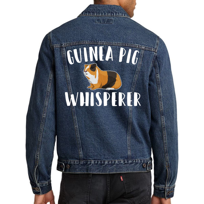 Guinea Pig Guinea Pig Whisperer Men Denim Jacket | Artistshot