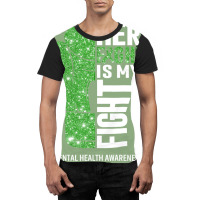 Her Fight Is My Fight Mental Health Awareness Boxi Graphic T-shirt | Artistshot