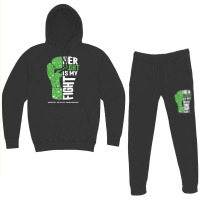 Her Fight Is My Fight Mental Health Awareness Boxi Hoodie & Jogger Set | Artistshot