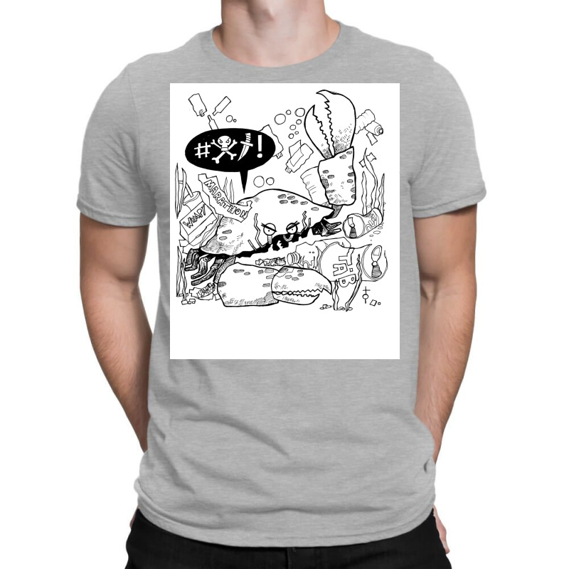 Crab Hippie T-shirt | Artistshot