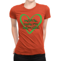 Mental Health Matters Green Mental Health Awarenes Ladies Fitted T-shirt | Artistshot