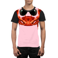 Cool Crab Red Graphic T-shirt | Artistshot