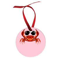 Cool Crab Red Ornament | Artistshot