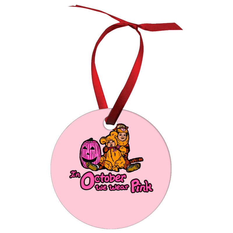 October Pink Humor Ornament | Artistshot