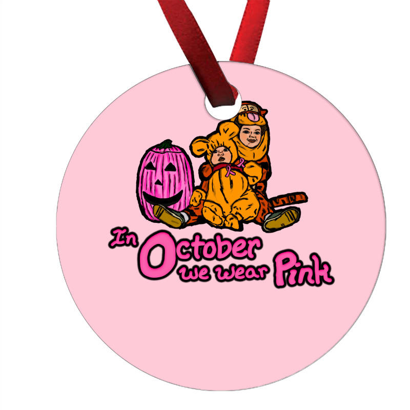 October Pink Humor Ornament | Artistshot